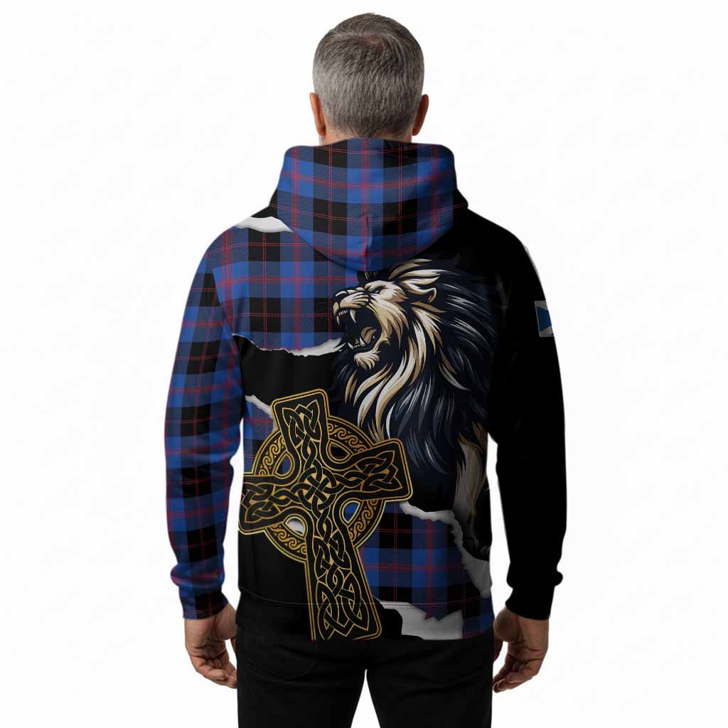 Maule Tartan Scottish Hoodie Lion Celtic Heritage