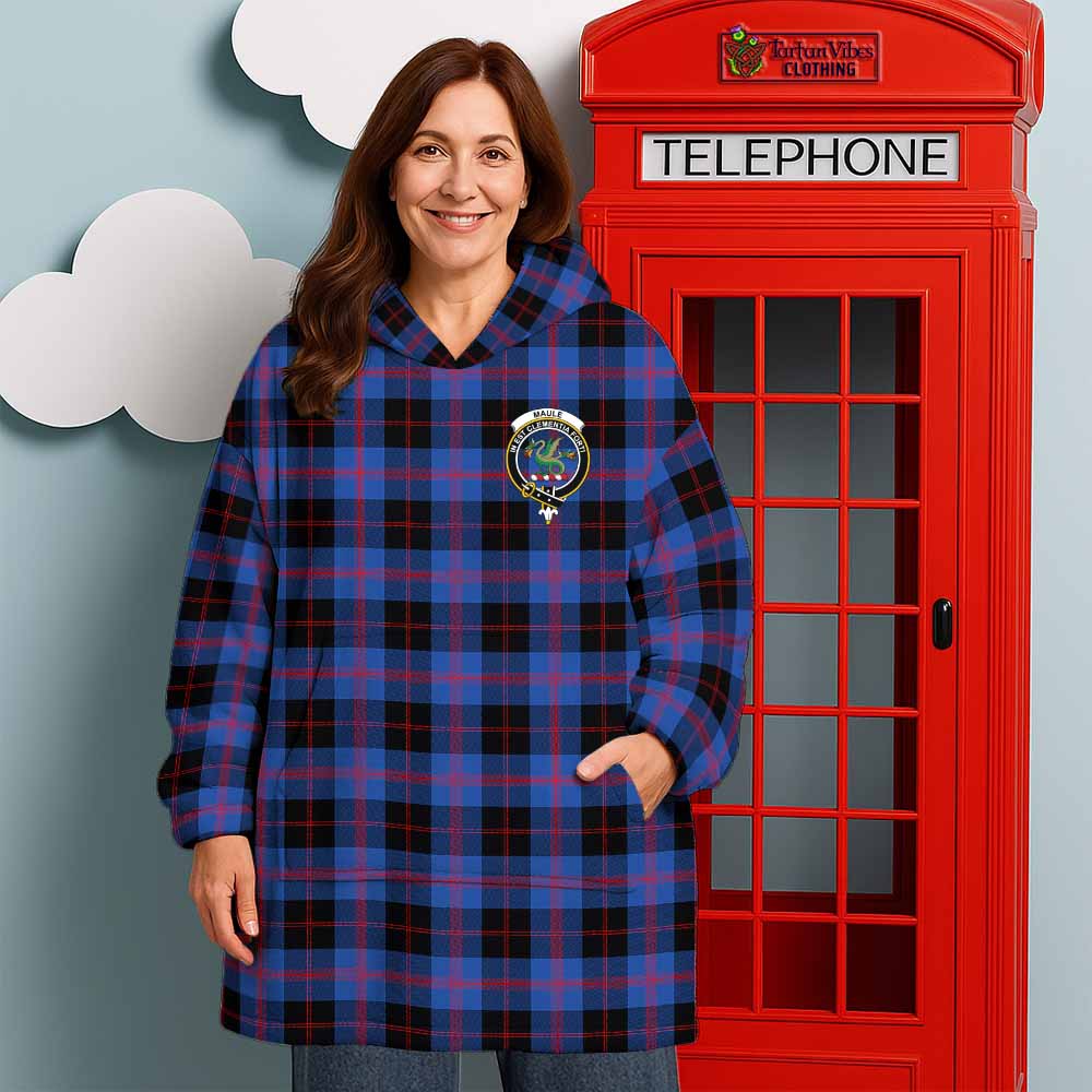 Maule Tartan Wearable Blanket with Family Crest - Tartan Vibes Clothing
