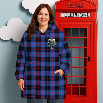 Maule Tartan Wearable Blanket with Family Crest - Tartan Vibes Clothing