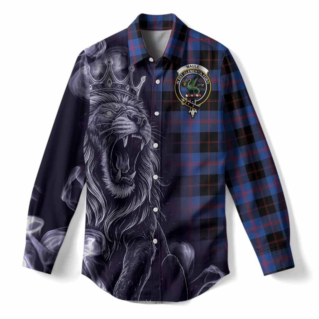 Maule Tartan Women Casual Shirt Roaring Lion Heritage