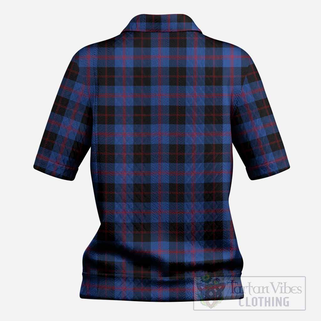 Maule Tartan Women’s Polo Sweater Top