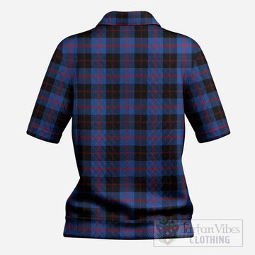 Maule Tartan Women’s Polo Sweater Top