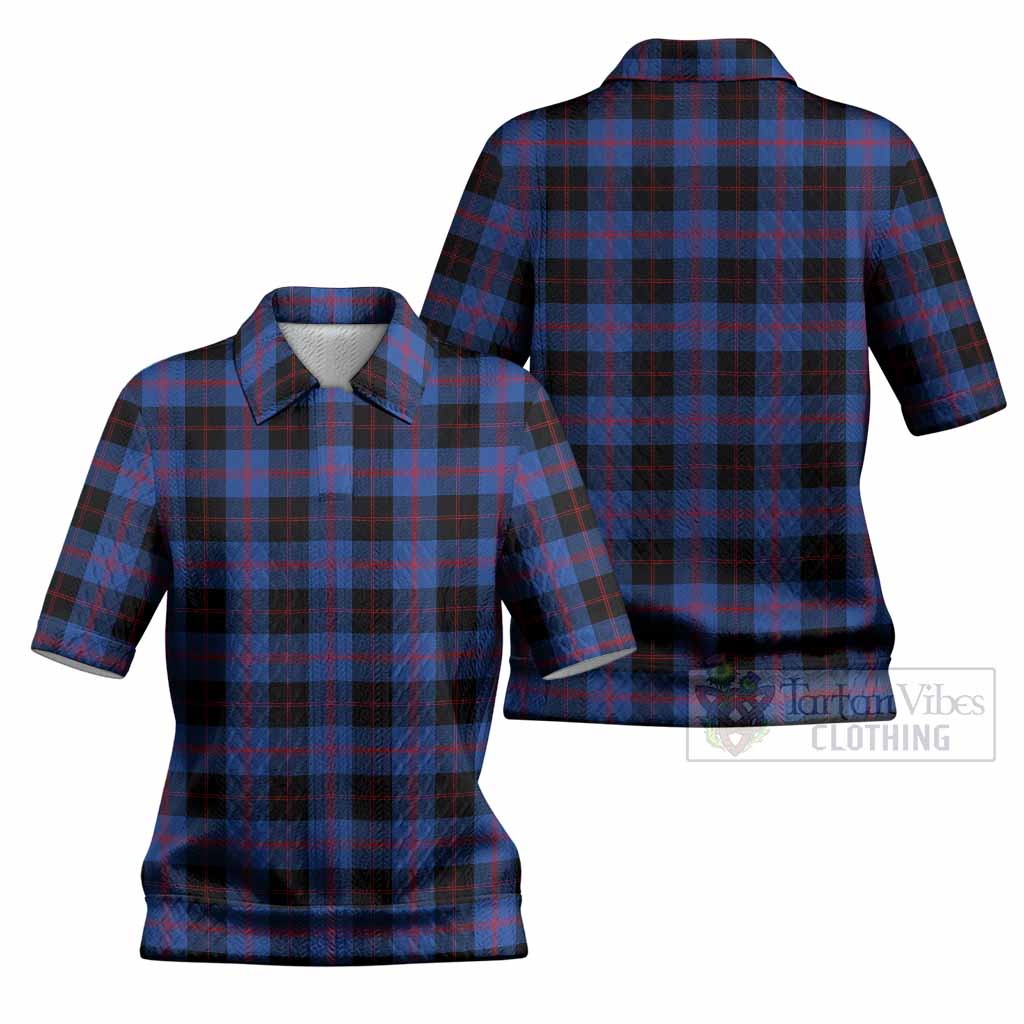 Maule Tartan Women’s Polo Sweater Top