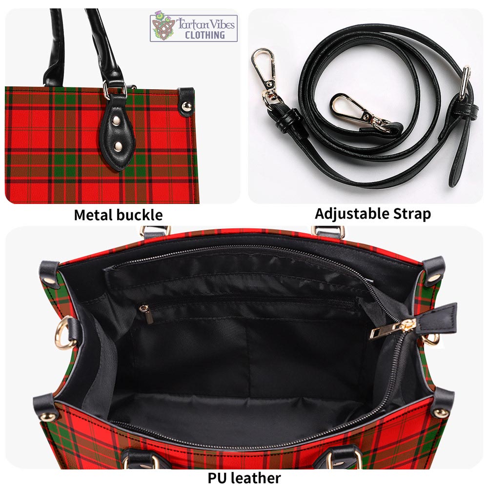 Maxtone Tartan Luxury Leather Handbags - Tartan Vibes Clothing