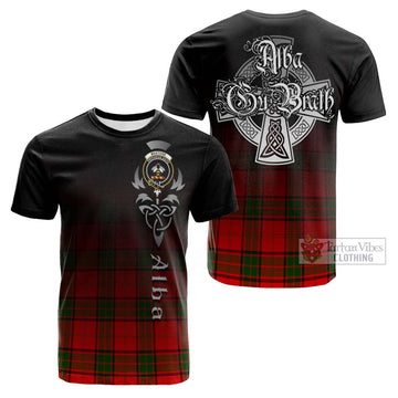 Maxtone Tartan Cotton T-shirt Featuring Alba Gu Brath Family Crest Celtic Inspired Kid's Shirt - Tartan Vibes Clothing