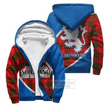 Maxtone Family Crest Tartan Sherpa Hoodie Celebrate Saint Andrew's Day in Style Unisex S - Tartan Vibes Clothing