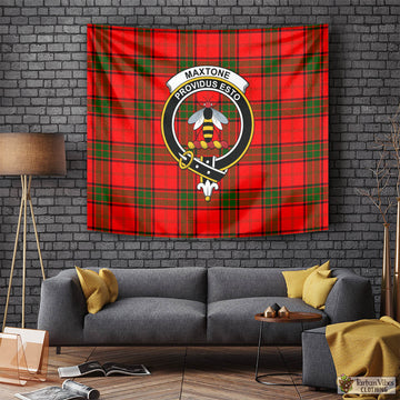 Maxtone Tartan Tapestry Wall Hanging and Home Decor for Room with Family Crest Tapestry - Tartan Vibes Clothing