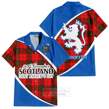 Maxtone Family Crest Tartan Hawaiian Shirt Celebrate Saint Andrew's Day in Style Kid - Tartan Vibes Clothing