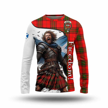 Tartan Vibes Clothing Maxtone Crest Tartan Long Sleeve T-Shirt Inspired by the Freedom of Scottish Warrior