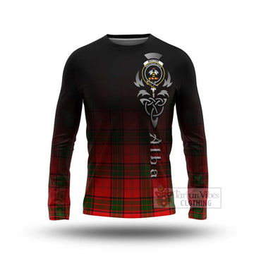 Maxtone Tartan Long Sleeve T-Shirt Featuring Alba Gu Brath Family Crest Celtic Inspired Unisex - Tartan Vibes Clothing