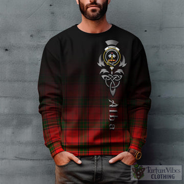 Maxtone Tartan Sweatshirt Featuring Alba Gu Brath Family Crest Celtic Inspired Unisex - Tartan Vibes Clothing