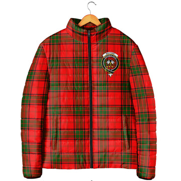 Maxtone Tartan Padded Jacket with Family Crest