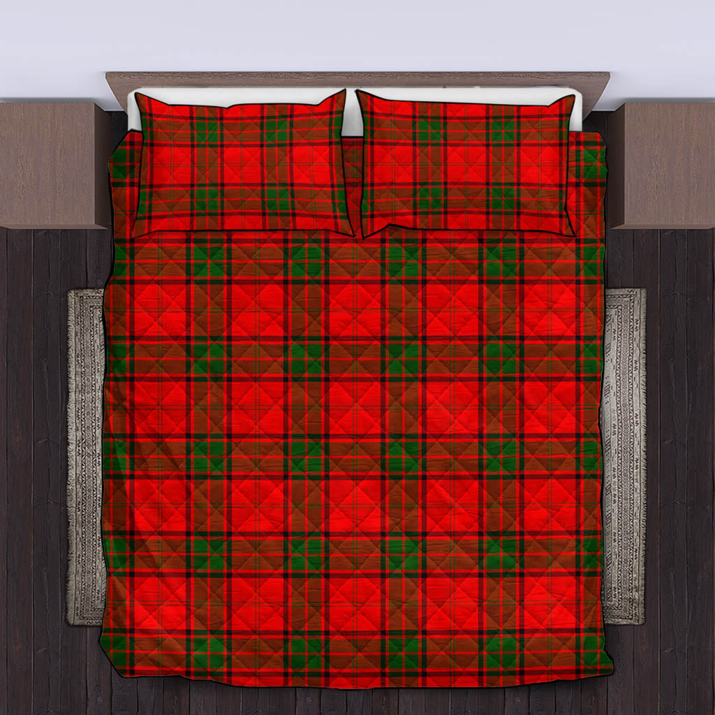 Maxtone Tartan Quilt Bed Set King - Tartan Vibes Clothing