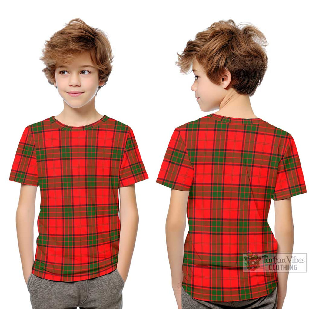 Maxtone Tartan Kid T-Shirt Youth XL Size14 - Tartan Vibes Clothing