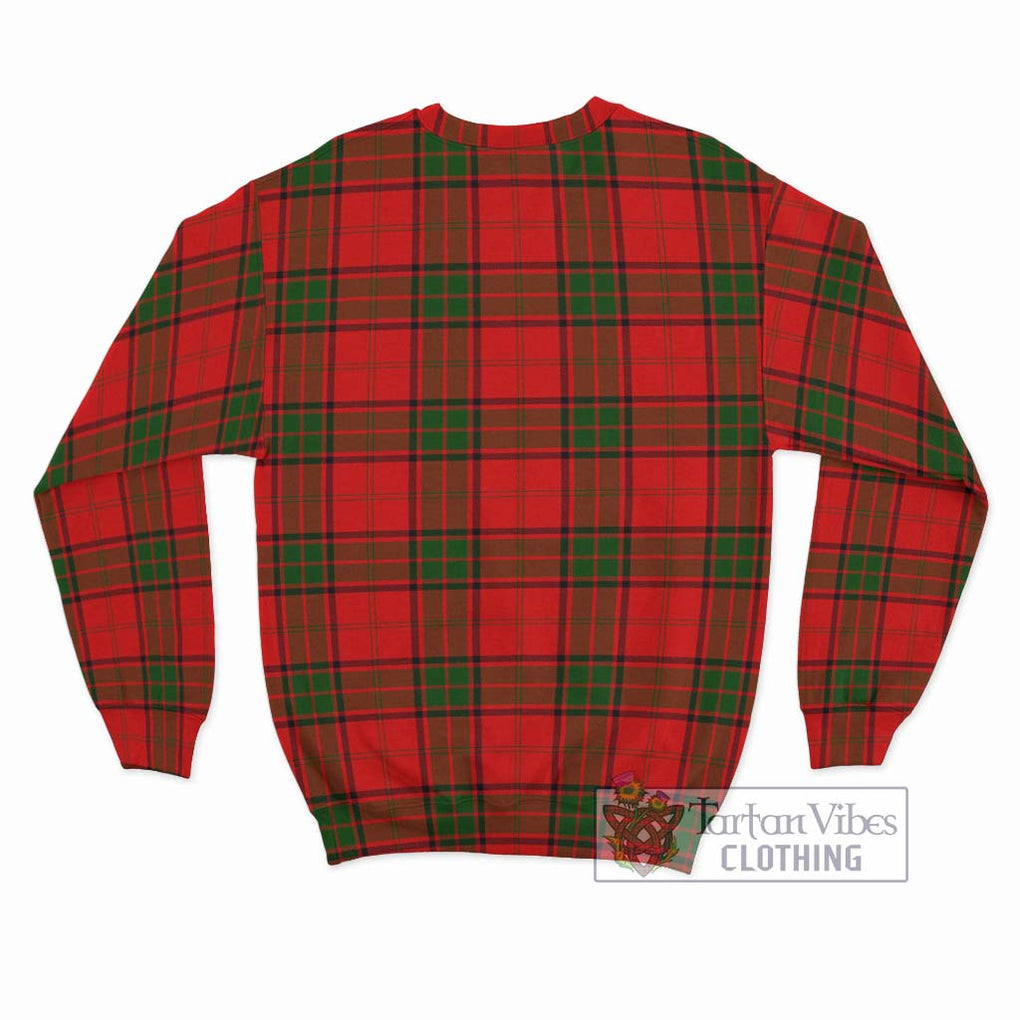 Maxtone Tartan Sweatshirt with Family Crest DNA In Me Style - Tartan Vibes Clothing
