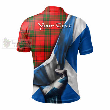 Maxtone Tartan Polo Shirt with Family Crest Scotland Patriotic Style - Tartan Vibes Clothing