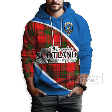 Maxtone Family Crest Tartan Hoodie Celebrate Saint Andrew's Day in Style - Tartan Vibes Clothing