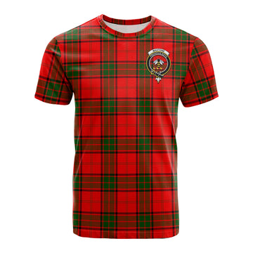 Maxtone Tartan T-Shirt with Family Crest
