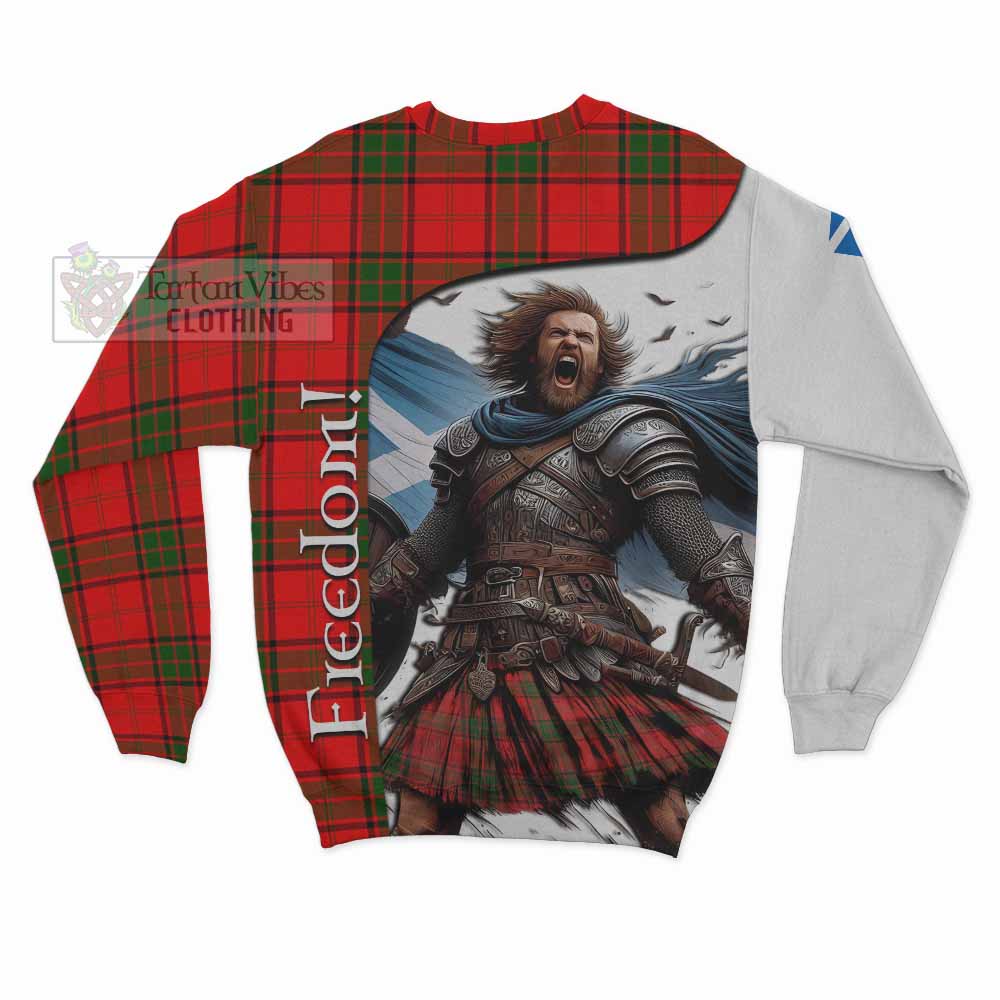 Maxtone Crest Tartan Sweatshirt Inspired by the Freedom of Scottish Warrior - Tartan Vibes Clothing