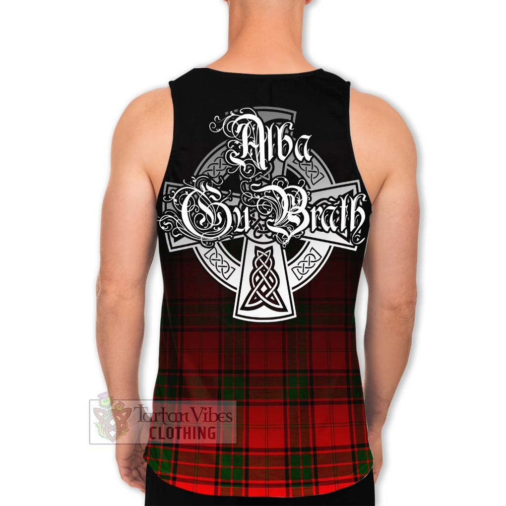 Maxtone Tartan Men's Tank Top Featuring Alba Gu Brath Family Crest Celtic Inspired - Tartan Vibes Clothing