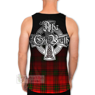 Maxtone Tartan Men's Tank Top Featuring Alba Gu Brath Family Crest Celtic Inspired - Tartan Vibes Clothing