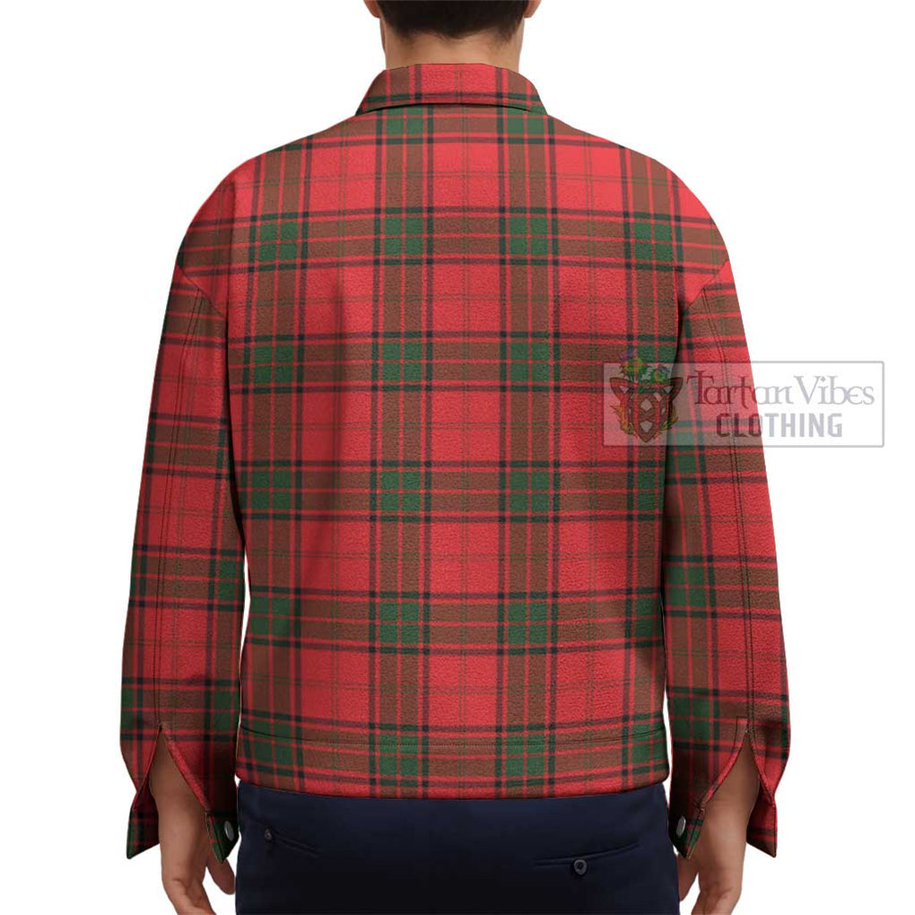 Maxtone Tartan Unisex Lapel Cotton Jacket - Tartan Vibes Clothing
