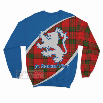Maxtone Family Crest Tartan Sweatshirt Celebrate Saint Andrew's Day in Style - Tartan Vibes Clothing