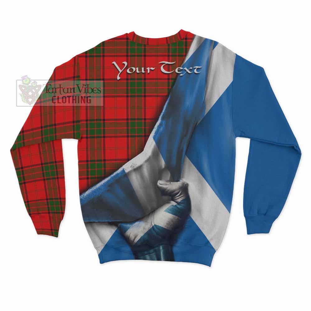 Maxtone Tartan Sweatshirt with Family Crest Scotland Patriotic Style - Tartan Vibes Clothing