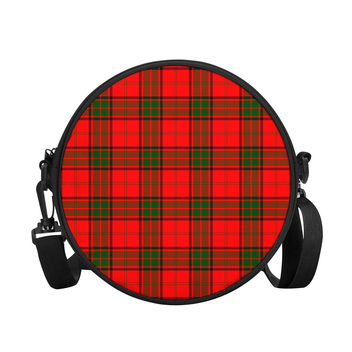 Maxtone Tartan Round Satchel Bags - Tartan Vibes Clothing