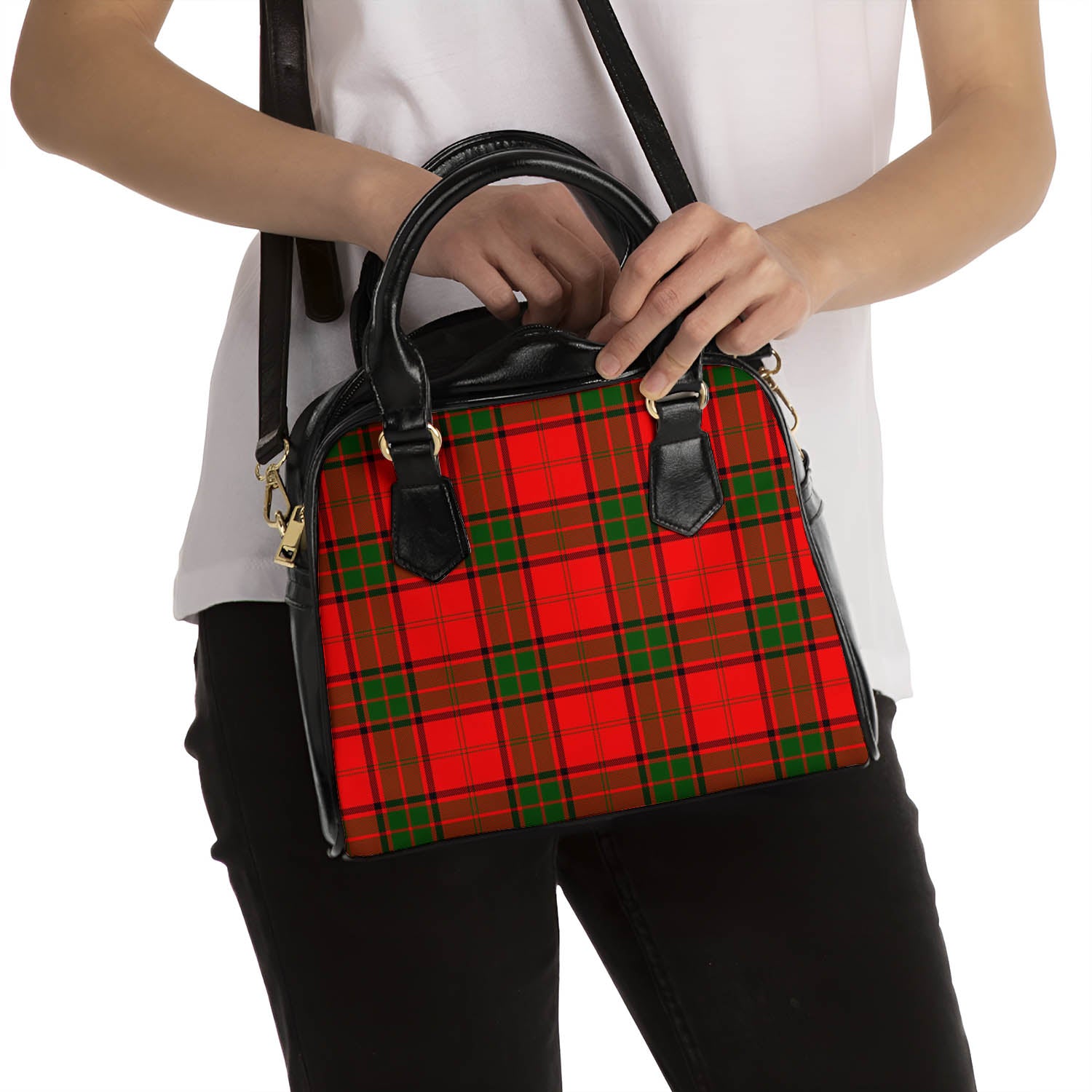 Maxtone Tartan Shoulder Handbags - Tartanvibesclothing