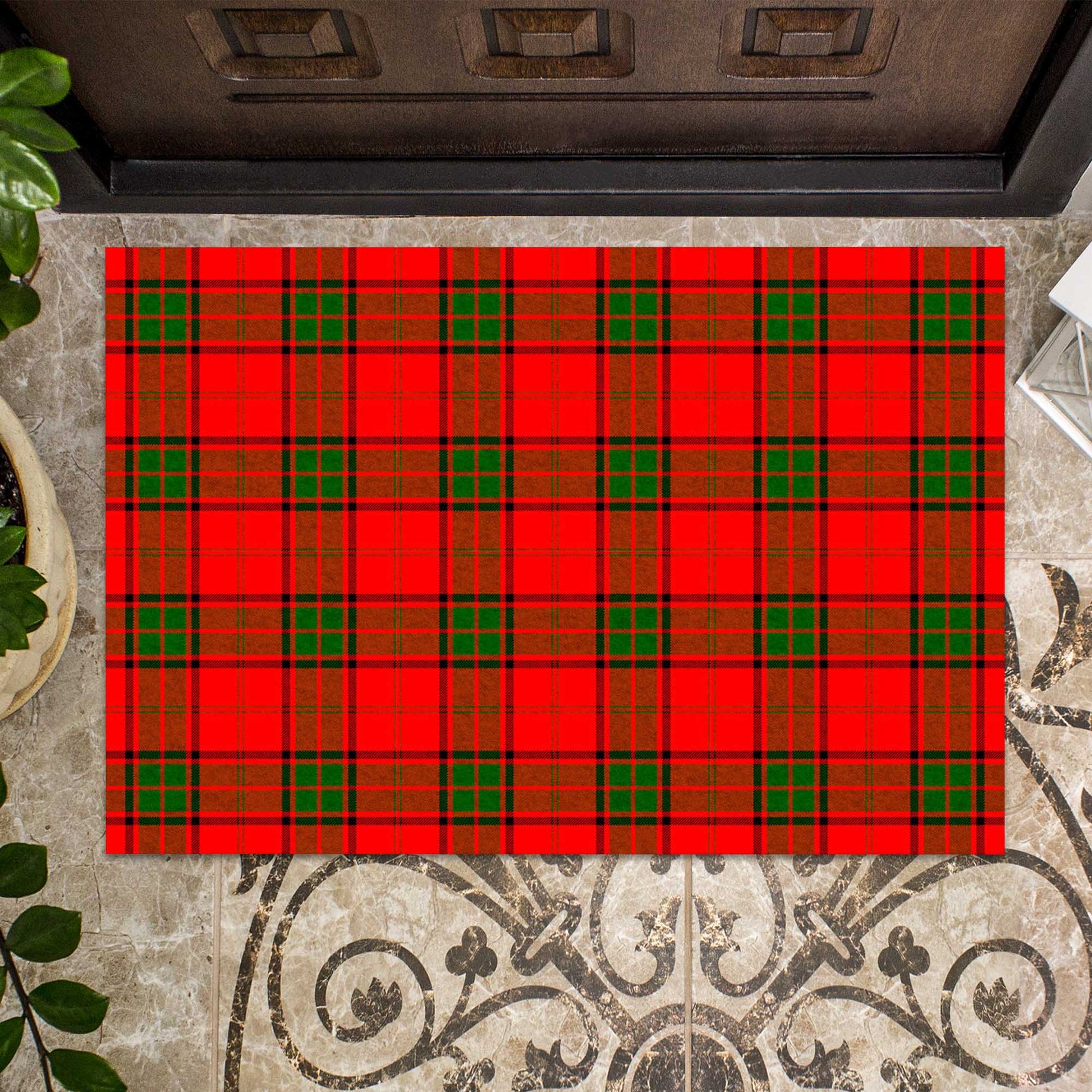 Maxtone Tartan Rubber Doormat - Tartan Vibes Clothing