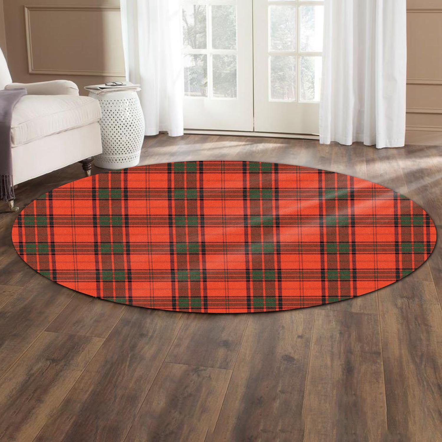 Maxtone Tartan Round Rug - Tartan Vibes Clothing