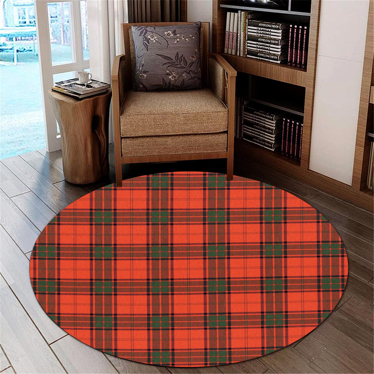 Maxtone Tartan Round Rug - Tartan Vibes Clothing