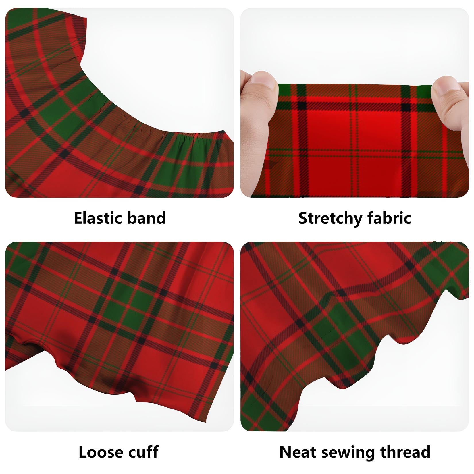 Maxtone Tartan Off Shoulder Long Dress - Tartan Vibes Clothing
