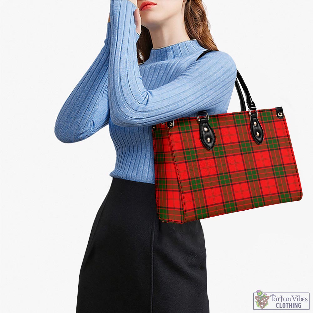 Maxtone Tartan Luxury Leather Handbags - Tartan Vibes Clothing