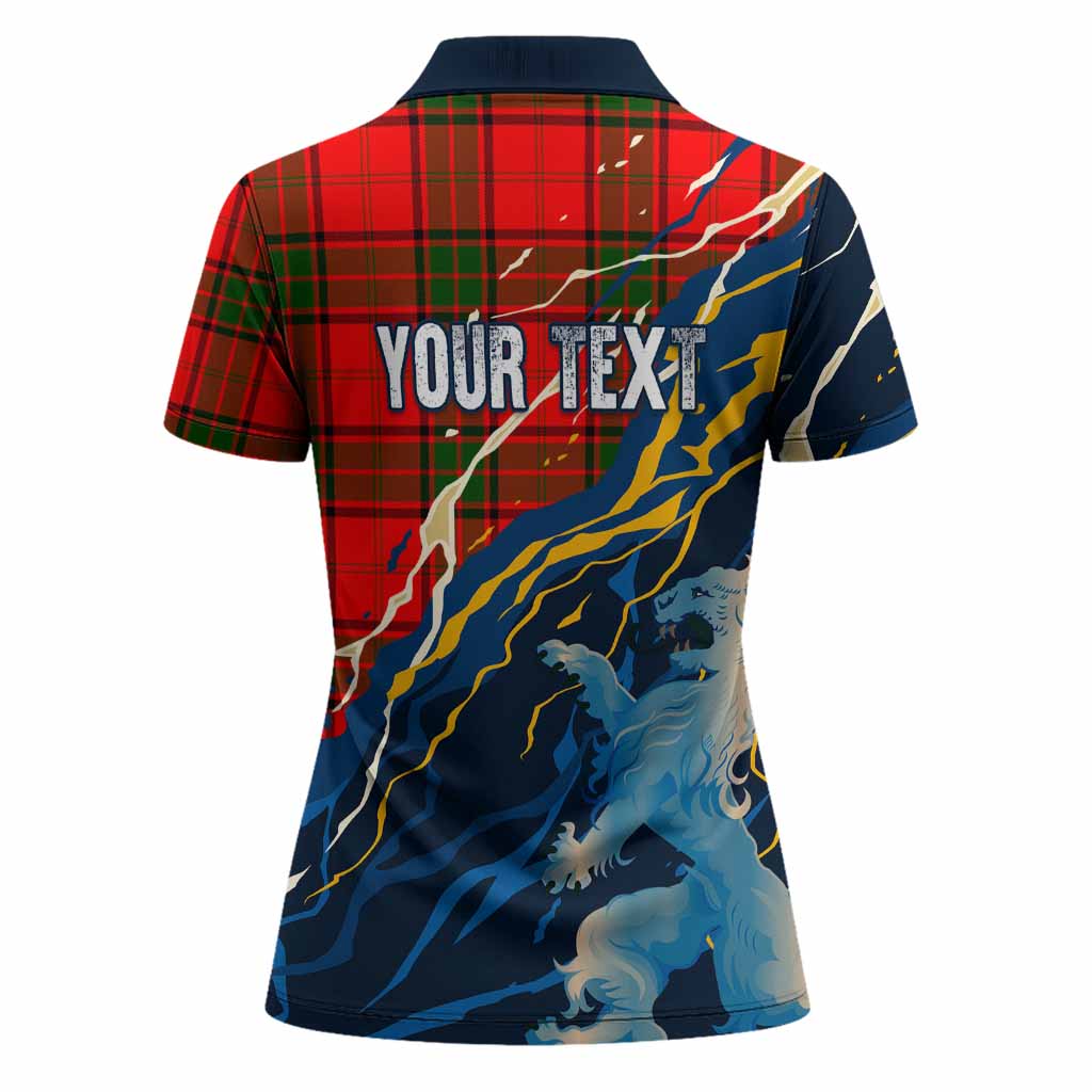 Maxtone Scotland Tartan Women Polo Shirt WC2026 Football - We'll Be Coming
