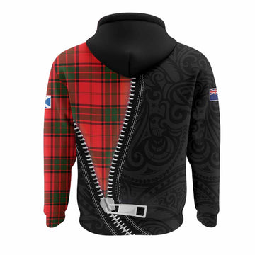 Maxtone Tartan Hoodie New Zealand Pattern Unique Zipper Stylized