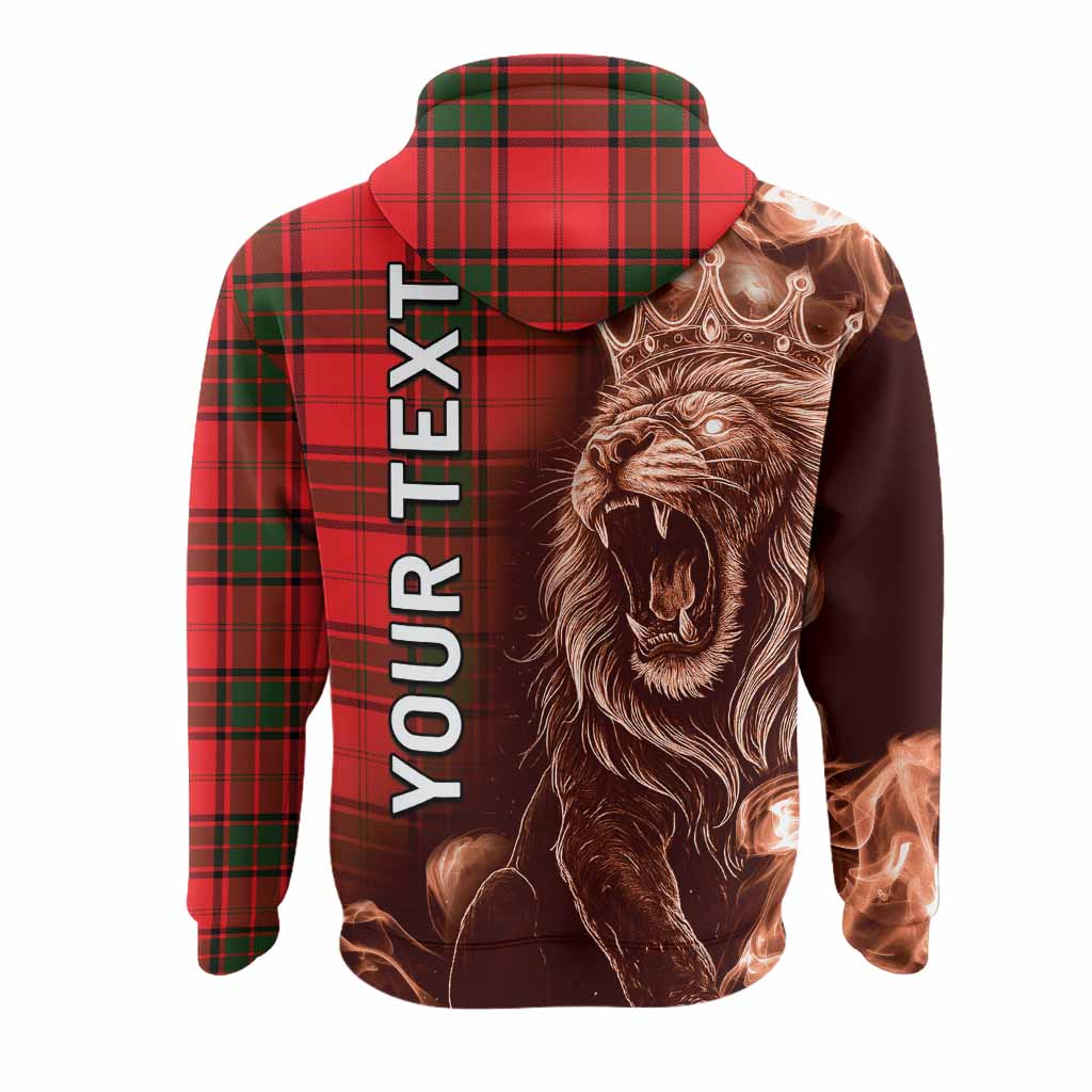 Maxtone Tartan Hoodie Roaring Lion Heritage