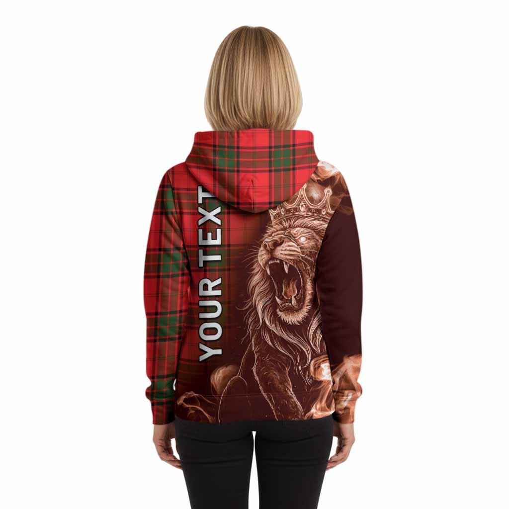Maxtone Tartan Hoodie Roaring Lion Heritage