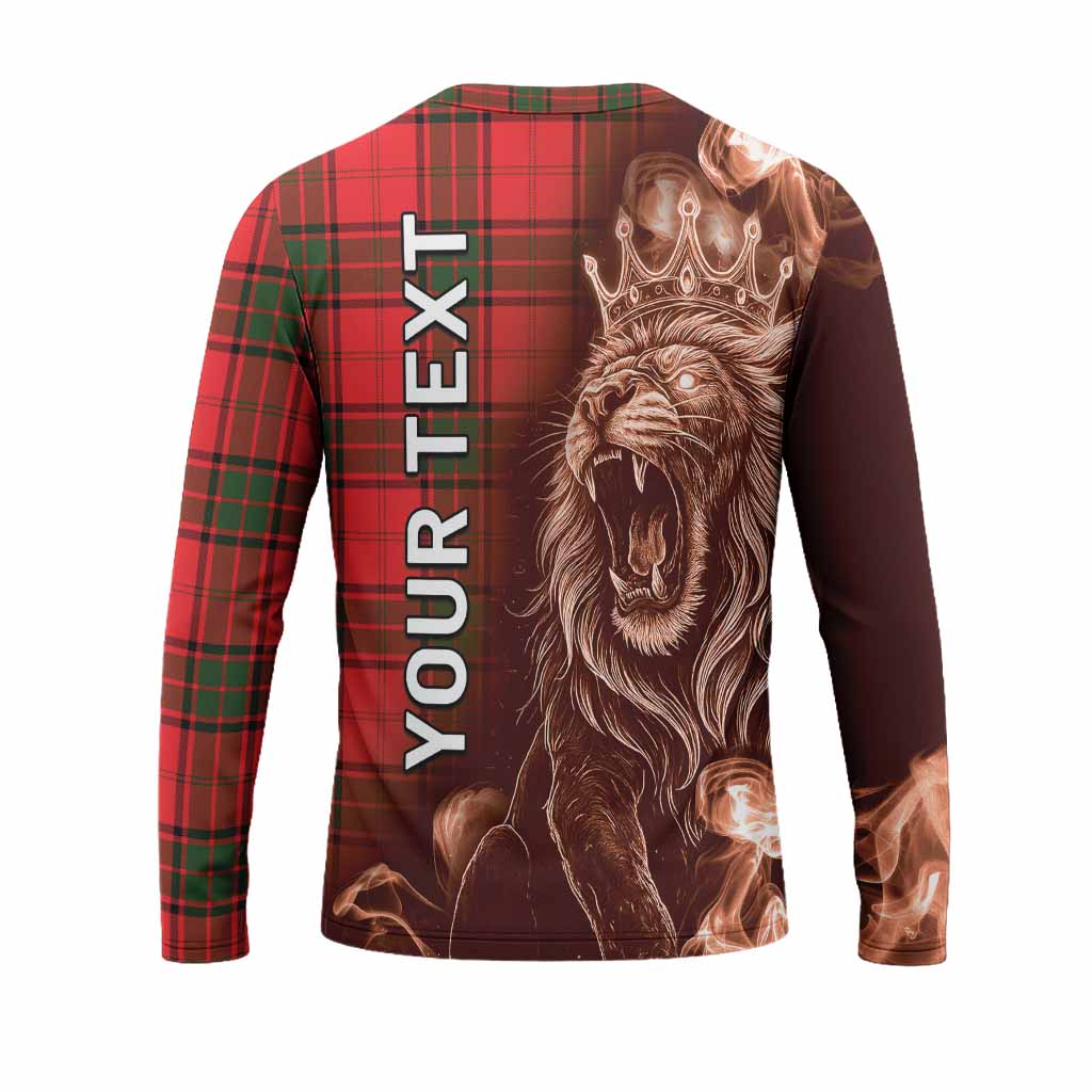 Maxtone Tartan Long Sleeve T-Shirt Roaring Lion Heritage