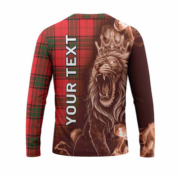 Maxtone Tartan Long Sleeve T-Shirt Roaring Lion Heritage