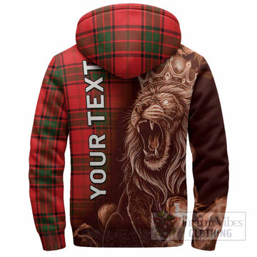 Maxtone Tartan Sherpa Hoodie Roaring Lion Heritage