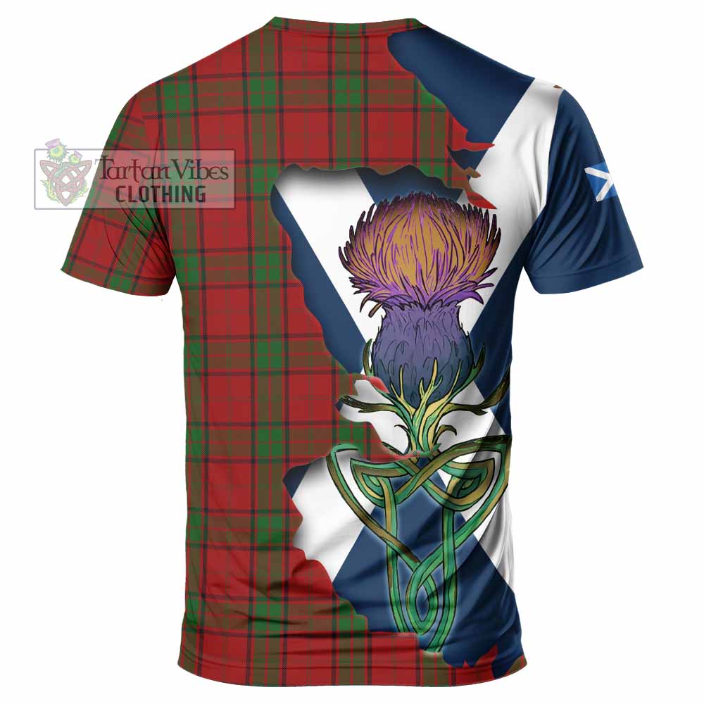 Tartan Vibes Clothing Maxwell Tartan Family Crest T-Shirt Scottish Thistle Celtic Inspired