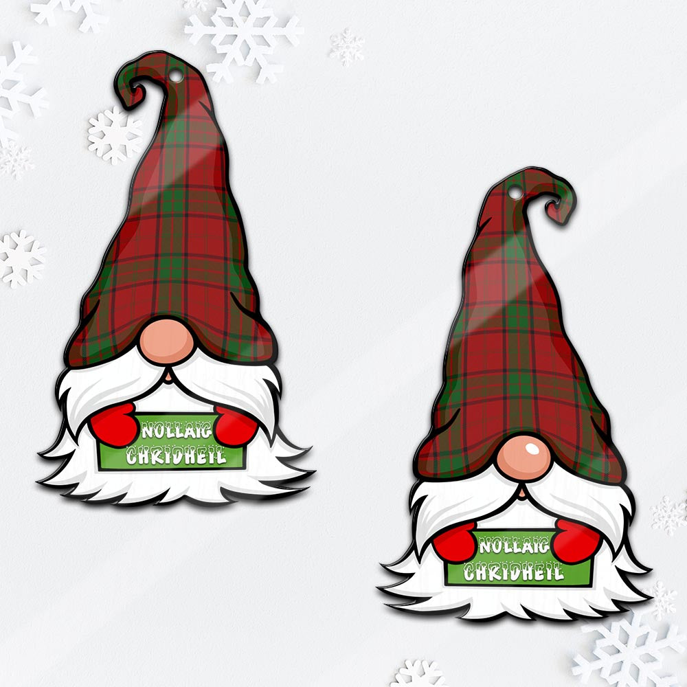 Maxwell Gnome Christmas Ornament with His Tartan Christmas Hat - Tartan Vibes Clothing