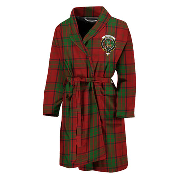 Maxwell Tartan Bathrobe with Family Crest