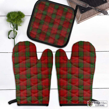 Maxwell Tartan Combo Oven Mitt & Pot-Holder Combo 1 Oven Mitt & 1 Pot-Holder Black - Tartan Vibes Clothing