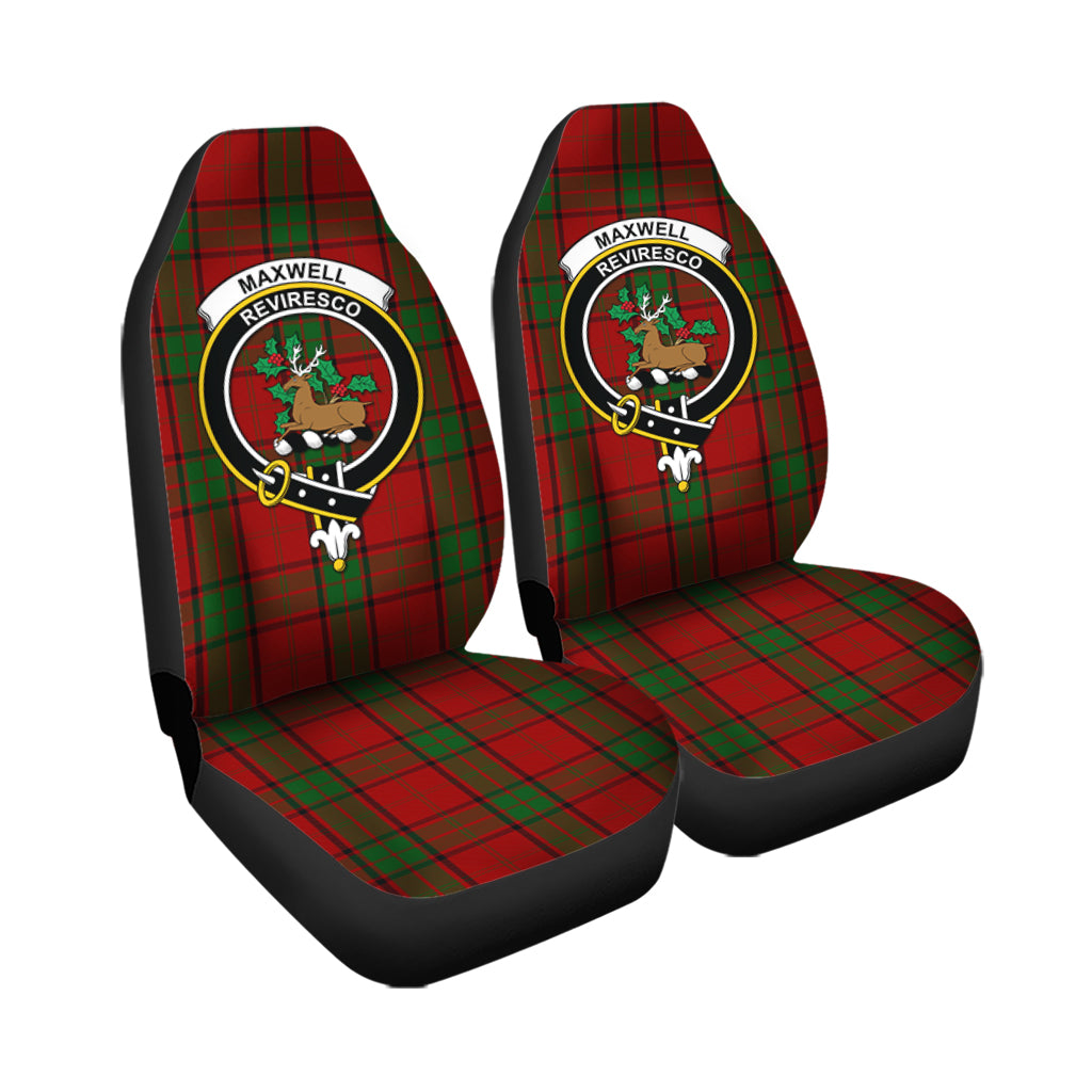 Maxwell Tartan Car Seat Cover with Family Crest - Tartanvibesclothing