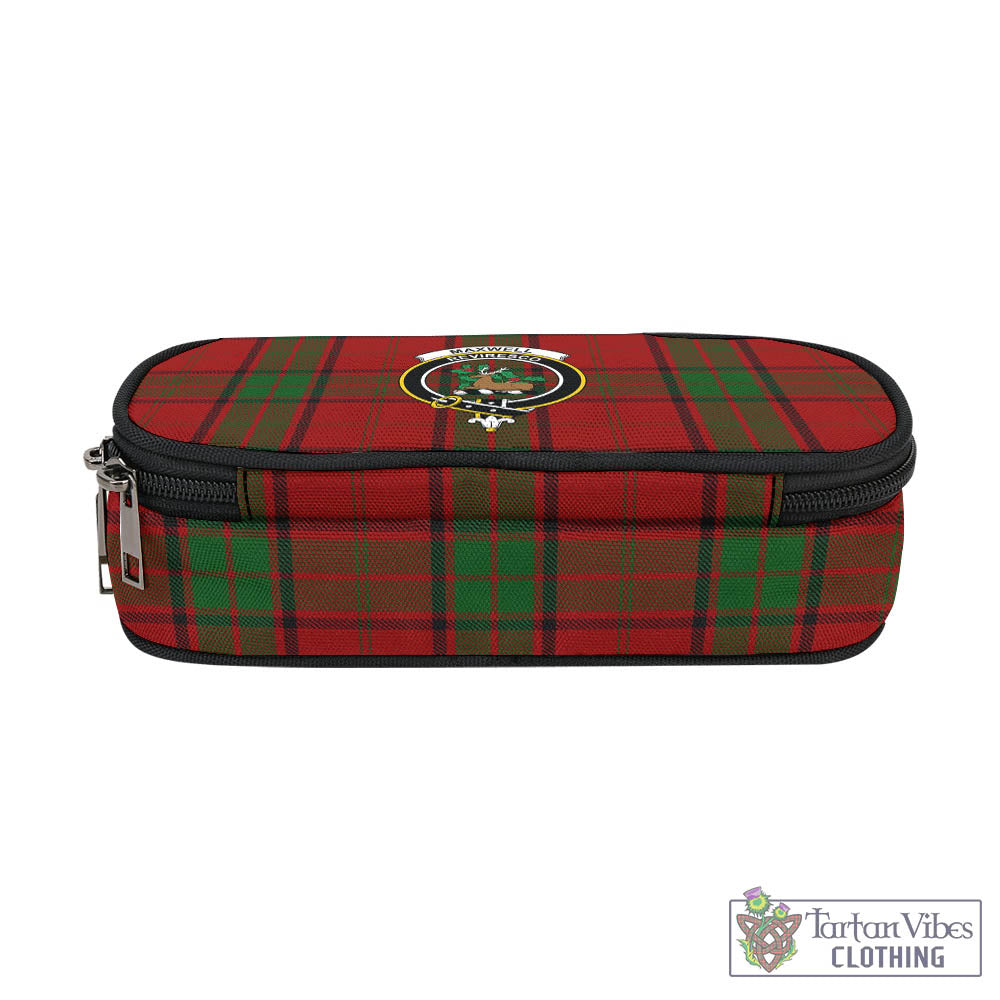 Tartan Vibes Clothing Maxwell Tartan Pen and Pencil Case with Family Crest