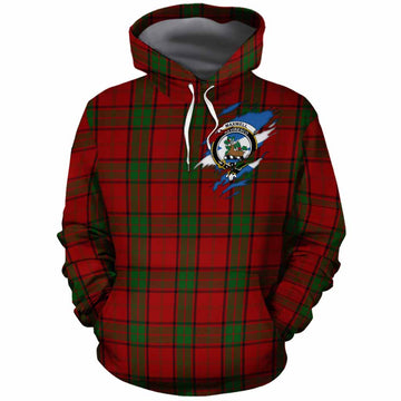 Maxwell Clan Crest In Me Tartan Cotton Hoodie Scotland Flag Style