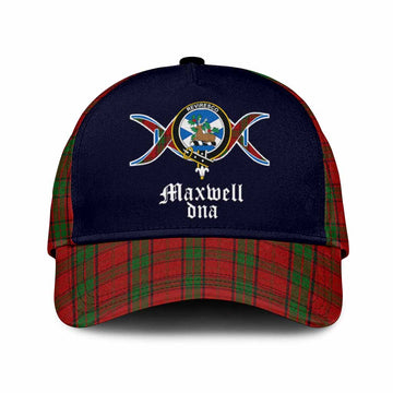 Maxwell Clan DNA Tartan Classic Cap Classic Cap Universal Fit - Tartan Vibes Clothing